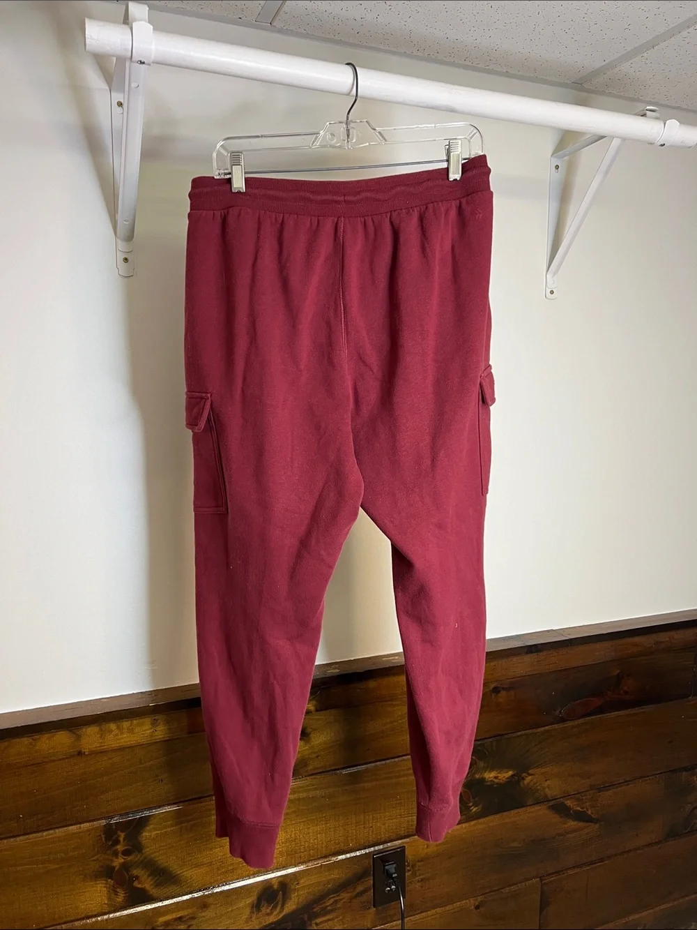 all in motion Men’s 3-Pack Joggers in Black, Gray & Burgundy- M‎